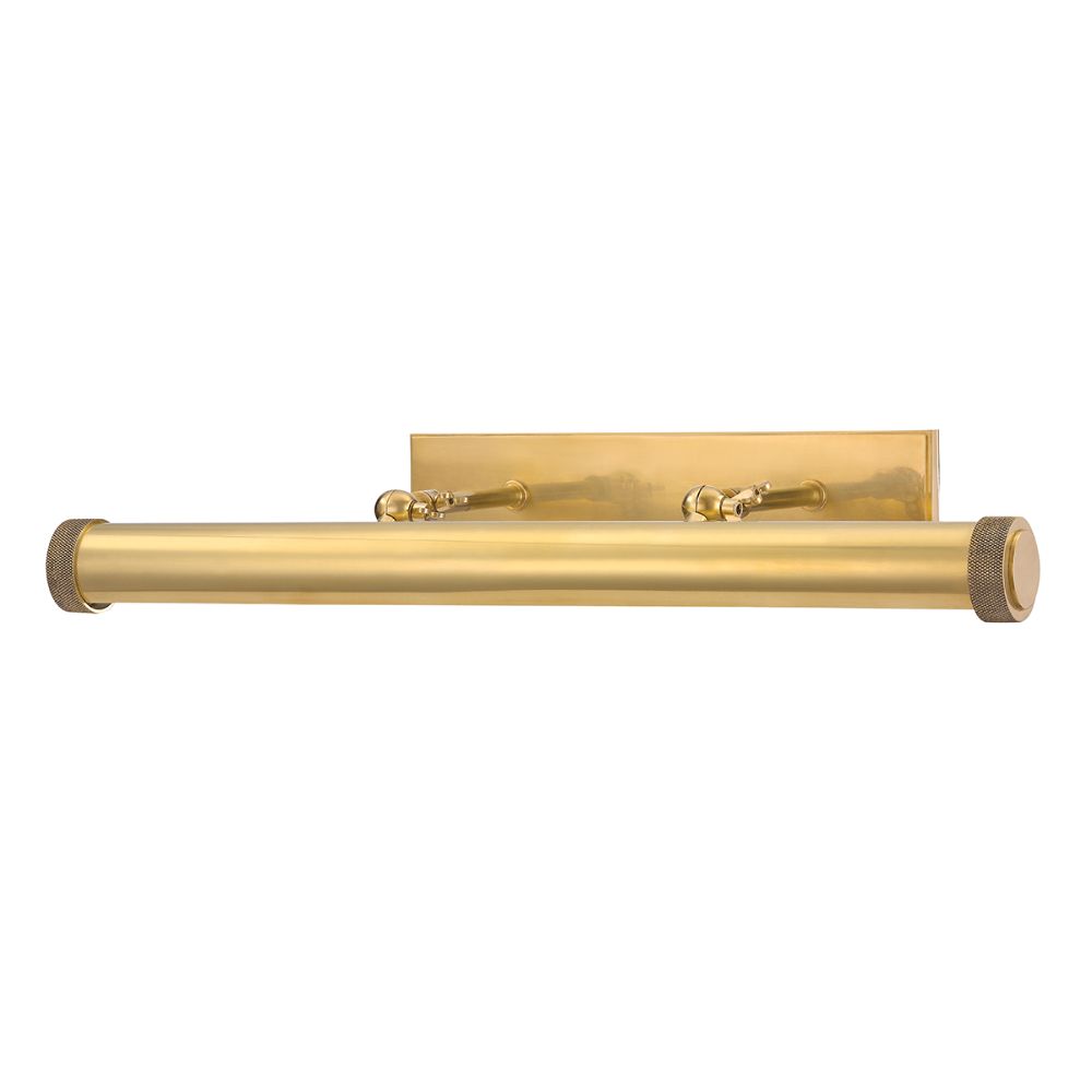 Hudson Valley 5824-AGB Ridgewood 3 Light Picture Light in Aged Brass