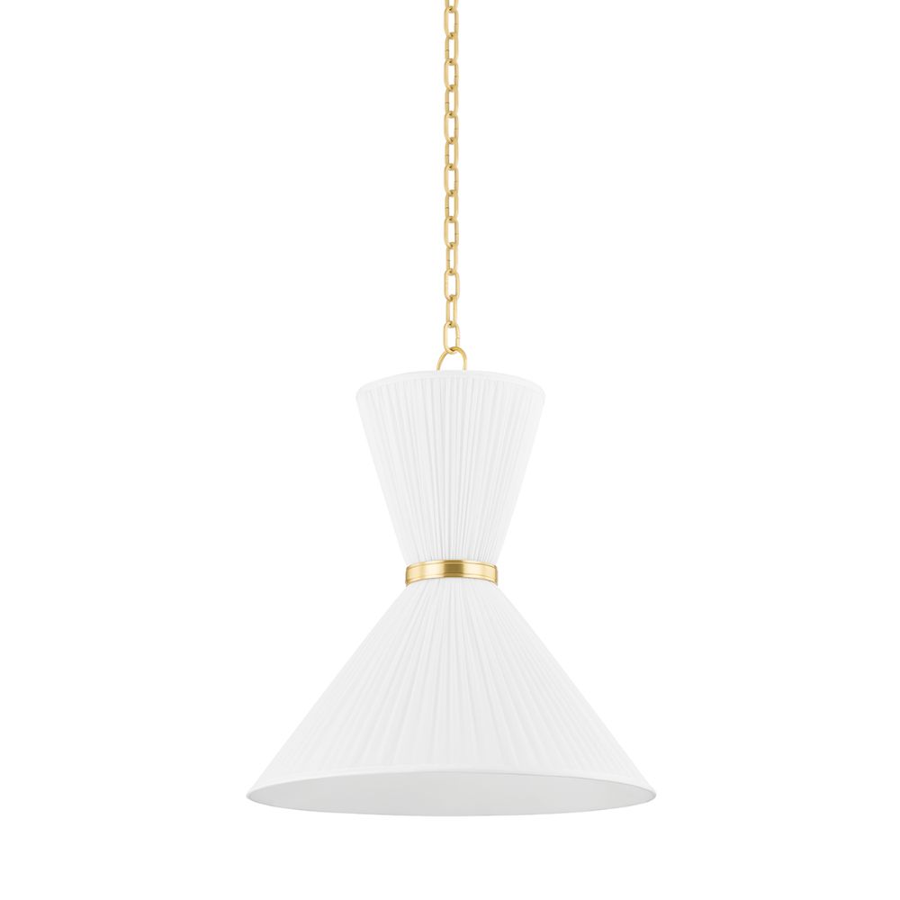 Hudson Valley 5922-AGB 2 Light Pendant in Aged Brass
