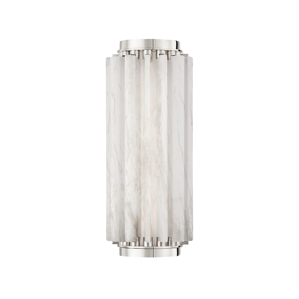 Hudson Valley 6013-PN Small Wall Sconce in Polished Nickel