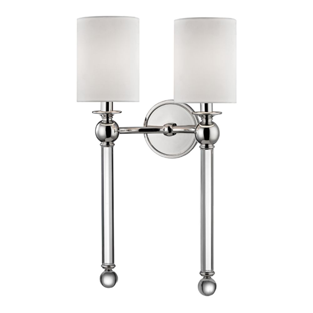 Hudson Valley 6032-PN GORDON-WALL SCONCE in Polished Nickel