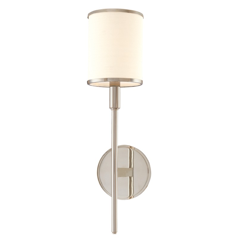 Hudson Valley Lighting 621-PN Aberdeen 1 Light Wall Sconce in Polished Nickel