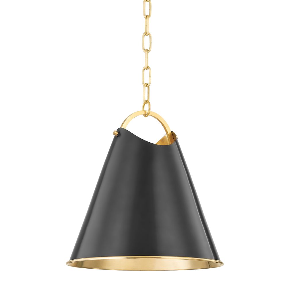 Hudson Valley 6214-AOB 1 Light Pendant in Aged Old Bronze