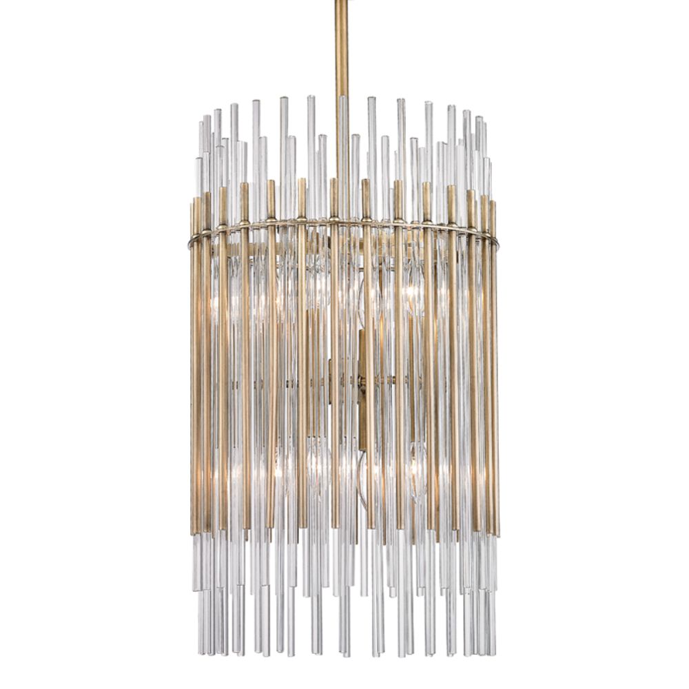 Hudson Valley 6315-AGB 8 LIGHT PENDANT in Aged Brass