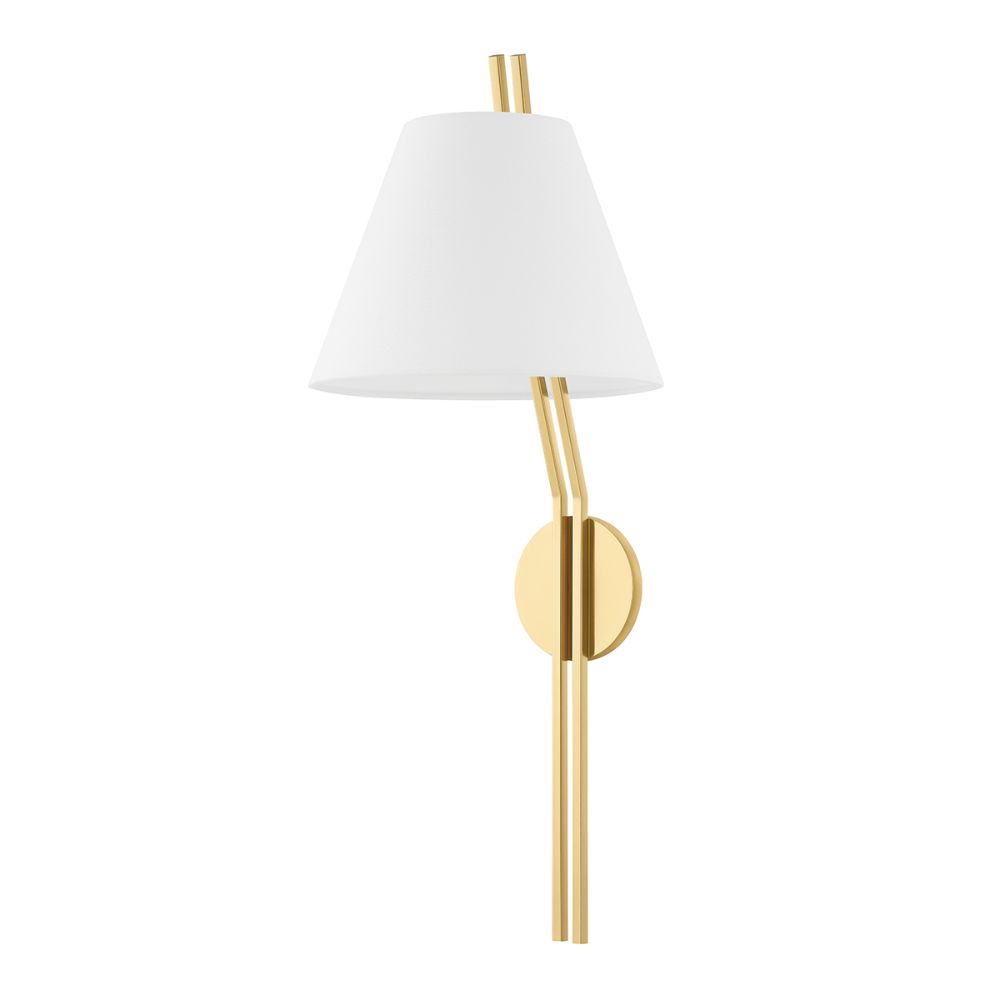 Hudson Valley Lighting 6511-AGB 1 Light Wall Sconce in Aged Brass