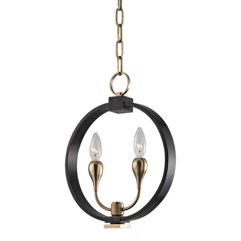 Hudson Valley 6712-AOB DRESDEN-PENDANT in Aged Old Bronze