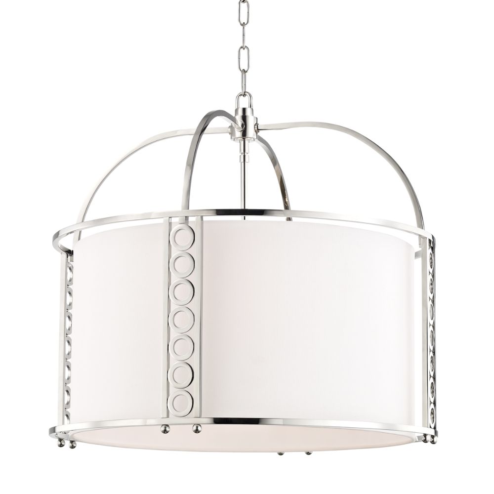 Hudson Valley 6724-PN Infinity 8 Light Large Pendant in Polished Nickel