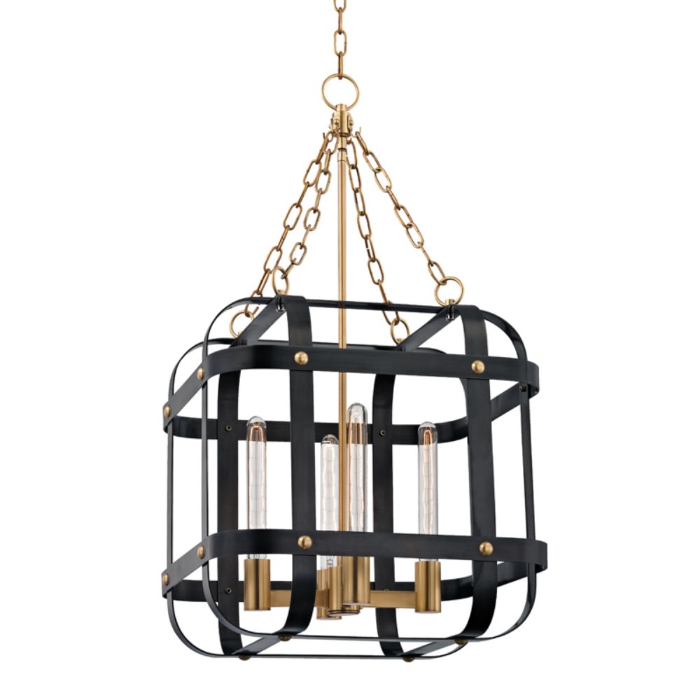 Hudson Valley 6920-AOB 4 LIGHT PENDANT in Aged Old Bronze