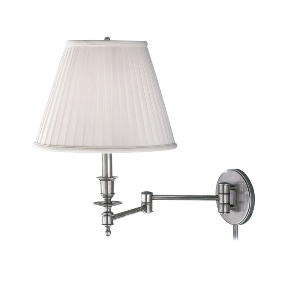 Hudson Valley Lighting 6921-PN Newport 1 Light Wall Sconce in Polished Nickel