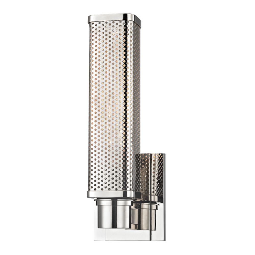 Hudson Valley 7031-PN 1 LIGHT WALL SCONCE in Polished Nickel