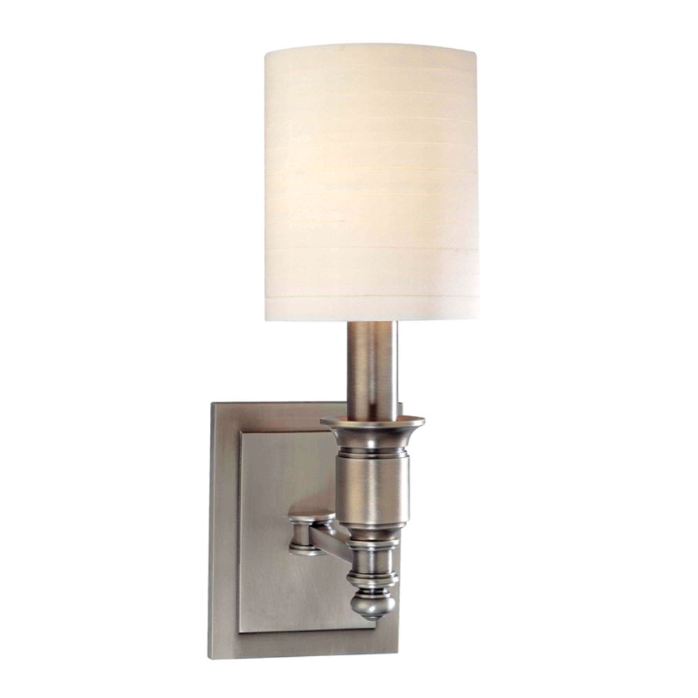 Hudson Valley Lighting 7501-AN Whitney 1 Light Wall Sconce in Antique Nickel