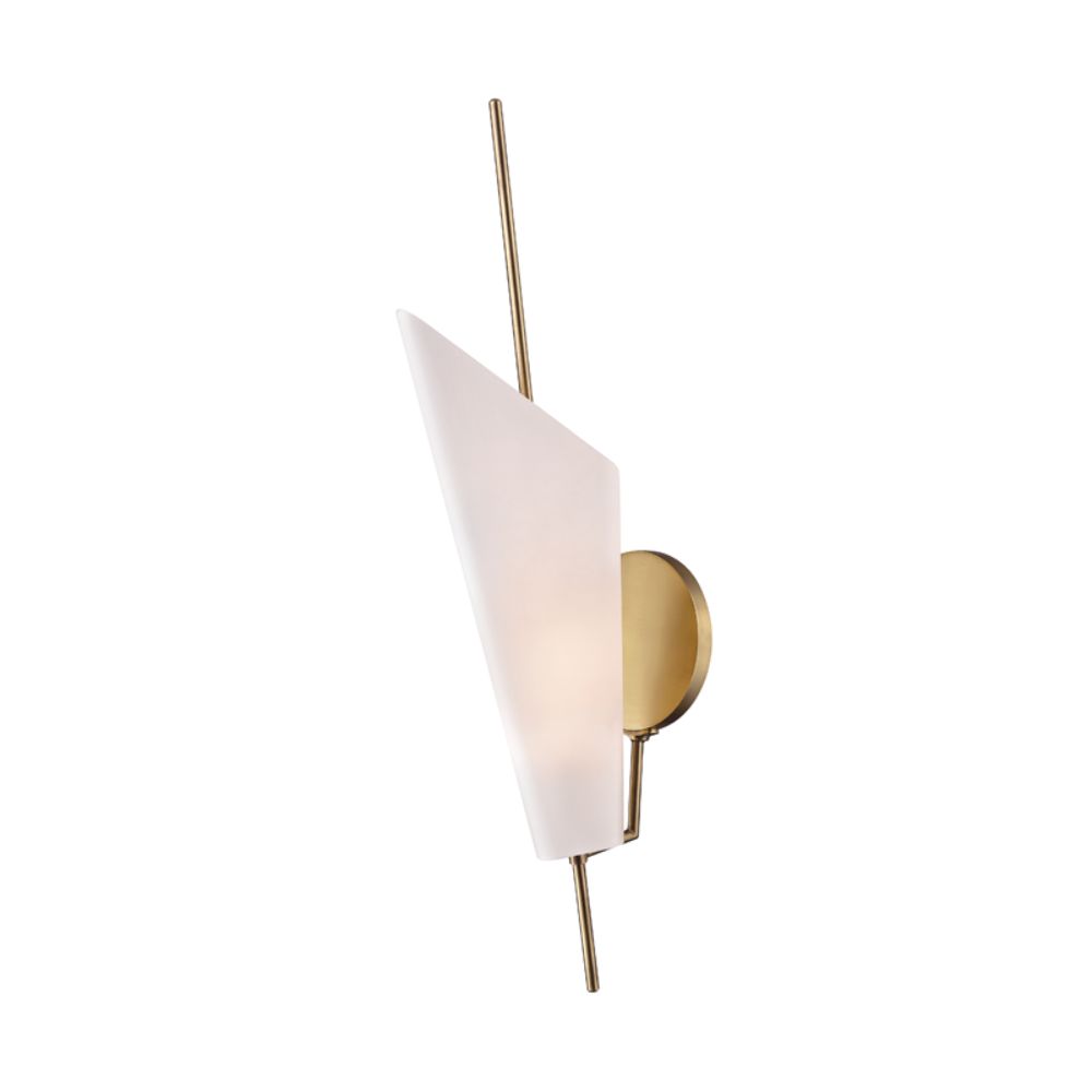 Hudson Valley 8061-AGB 2 LIGHT WALL SCONCE Aged Brass