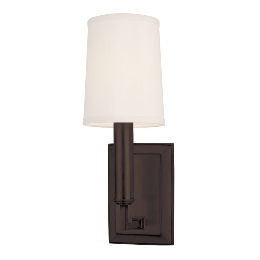 Hudson Valley Lighting 811-OB Clinton 1 Light Wall Sconce in Old Bronze