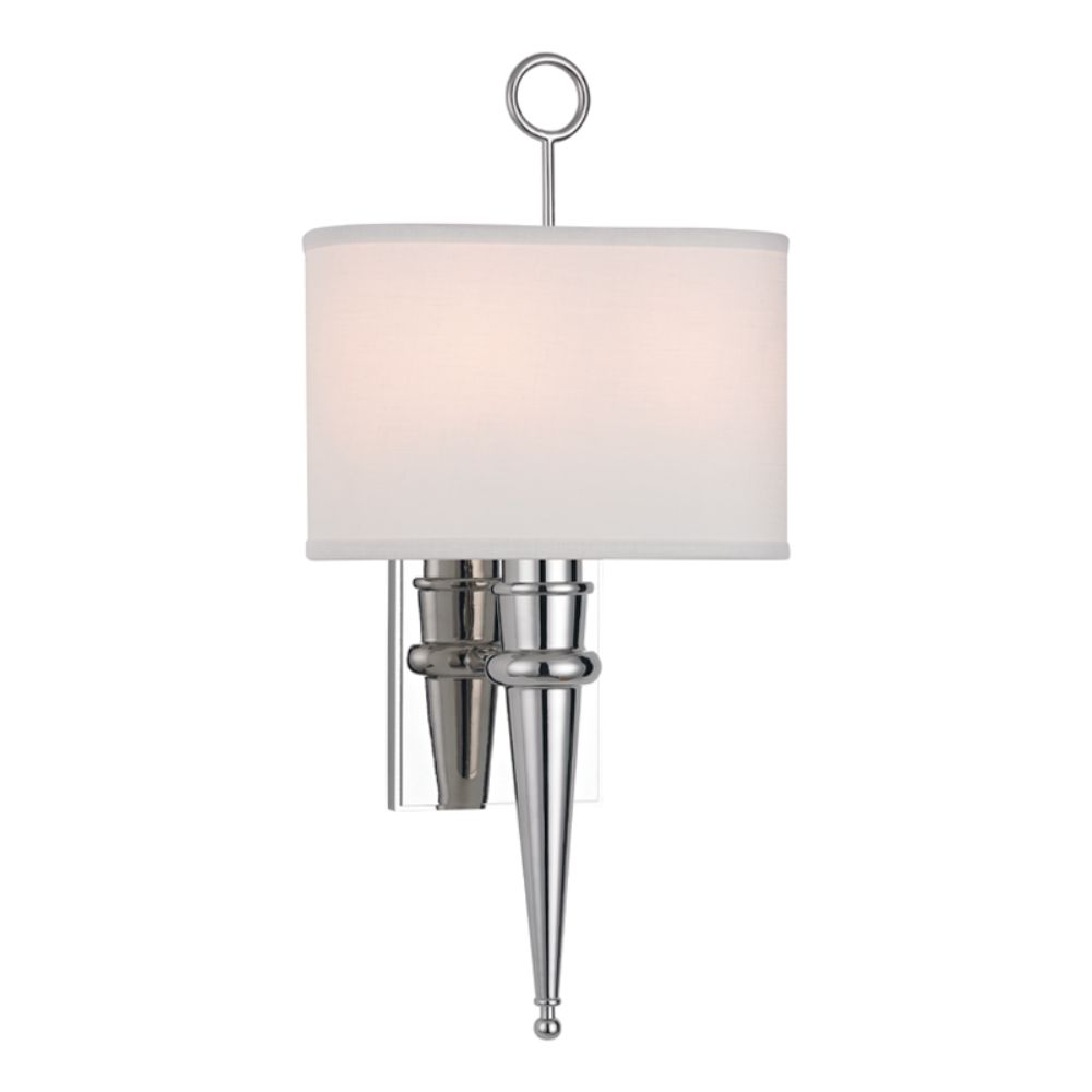 Hudson Valley 8300-PN 2 LIGHT WALL SCONCE in Polished Nickel