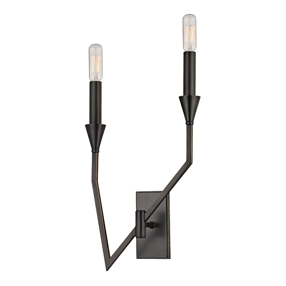 Hudson Valley 8502R-OB 2 LIGHT RIGHT WALL SCONCE in Old Bronze