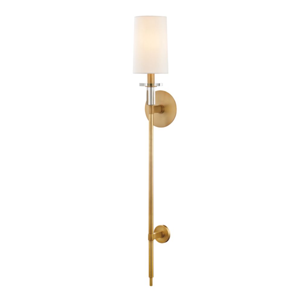 Hudson Valley Lighting 8536-AGB 1 Light Wall Sconce in Aged Brass