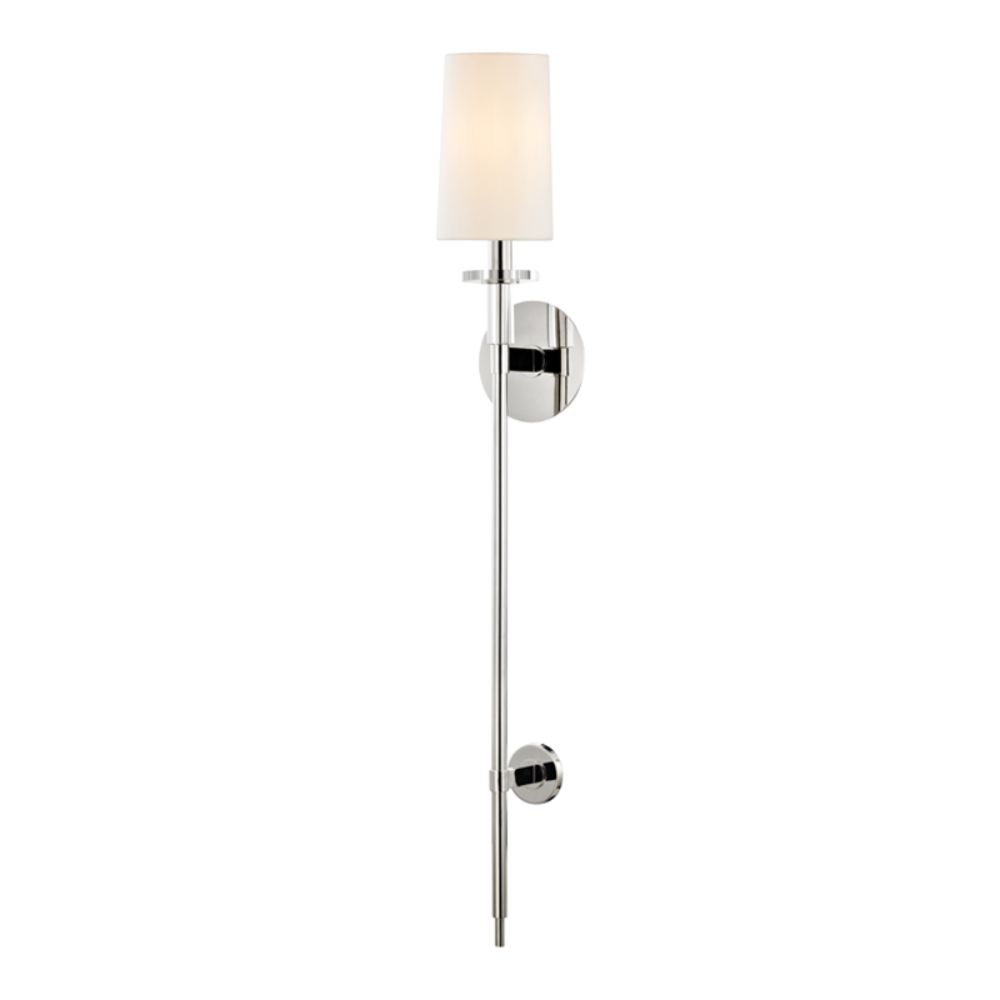 Hudson Valley Lighting 8536-PN 1 Light Wall Sconce in Polished Nickel