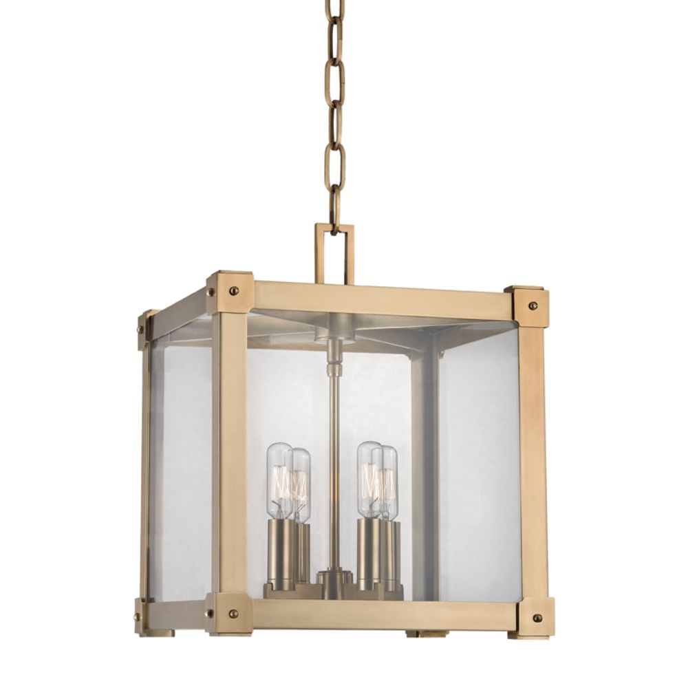 Hudson Valley 8612-AGB FORSYTH-PENDANT in Aged Brass