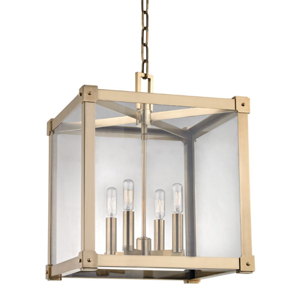 Hudson Valley 8616-AGB FORSYTH-PENDANT in Aged Brass