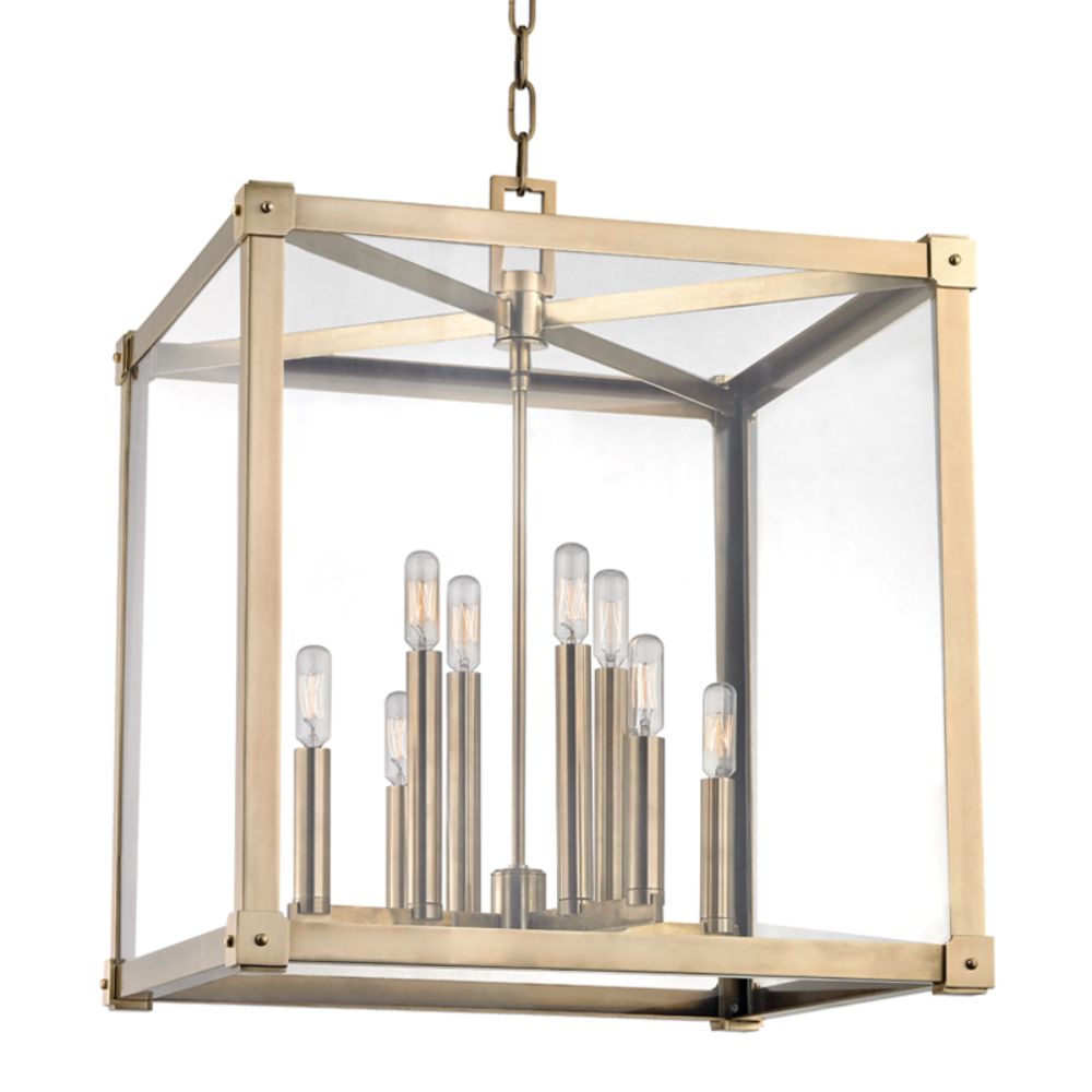 Hudson Valley 8620-AGB FORSYTH-CHANDELIER in Aged Brass