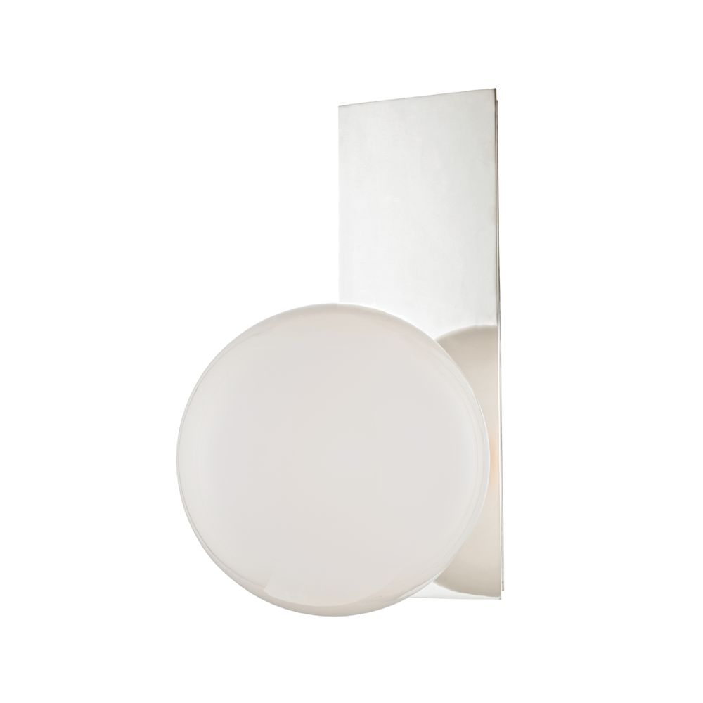 Hudson Valley 8701-PN Hinsdale 1 Light Wall Sconce