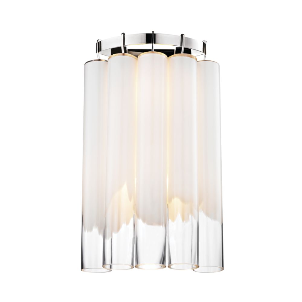 Hudson Valley 8900-PN Tyrell 2 Light Wall Sconce in Polished Nickel