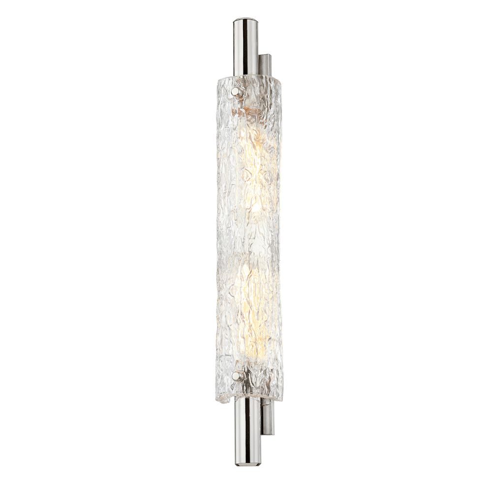 Hudson Valley 8929-PN 2 Light Wall Sconce in Polished Nickel