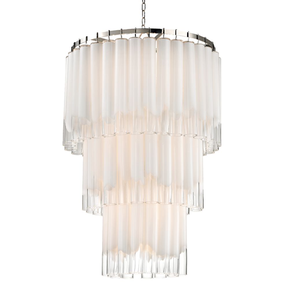 Hudson Valley 8933-PN Tyrell 16 Light Pendant in Polished Nickel