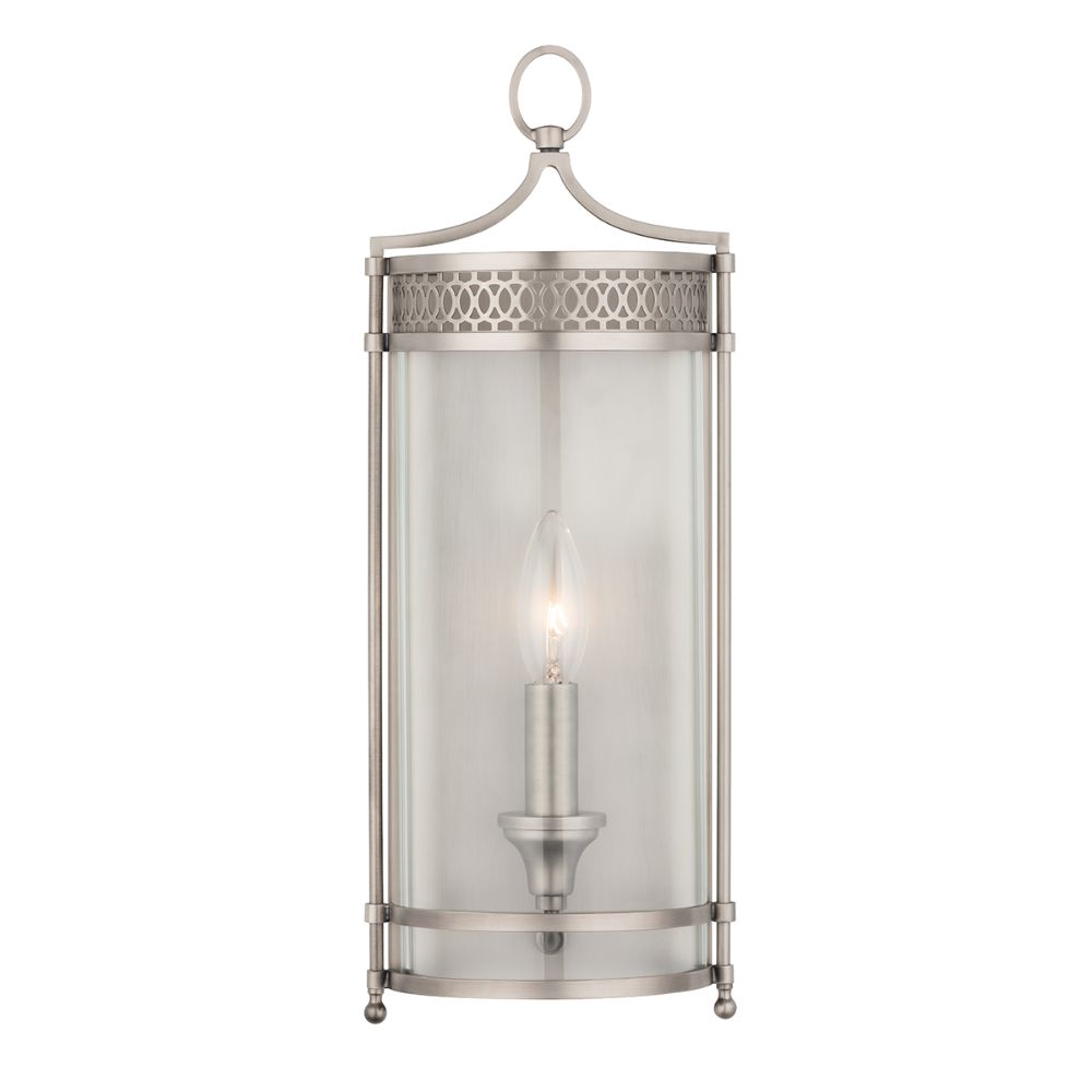 Hudson Valley Lighting 8991-AN Amelia 1 Light Wall Sconce in Antique Nickel