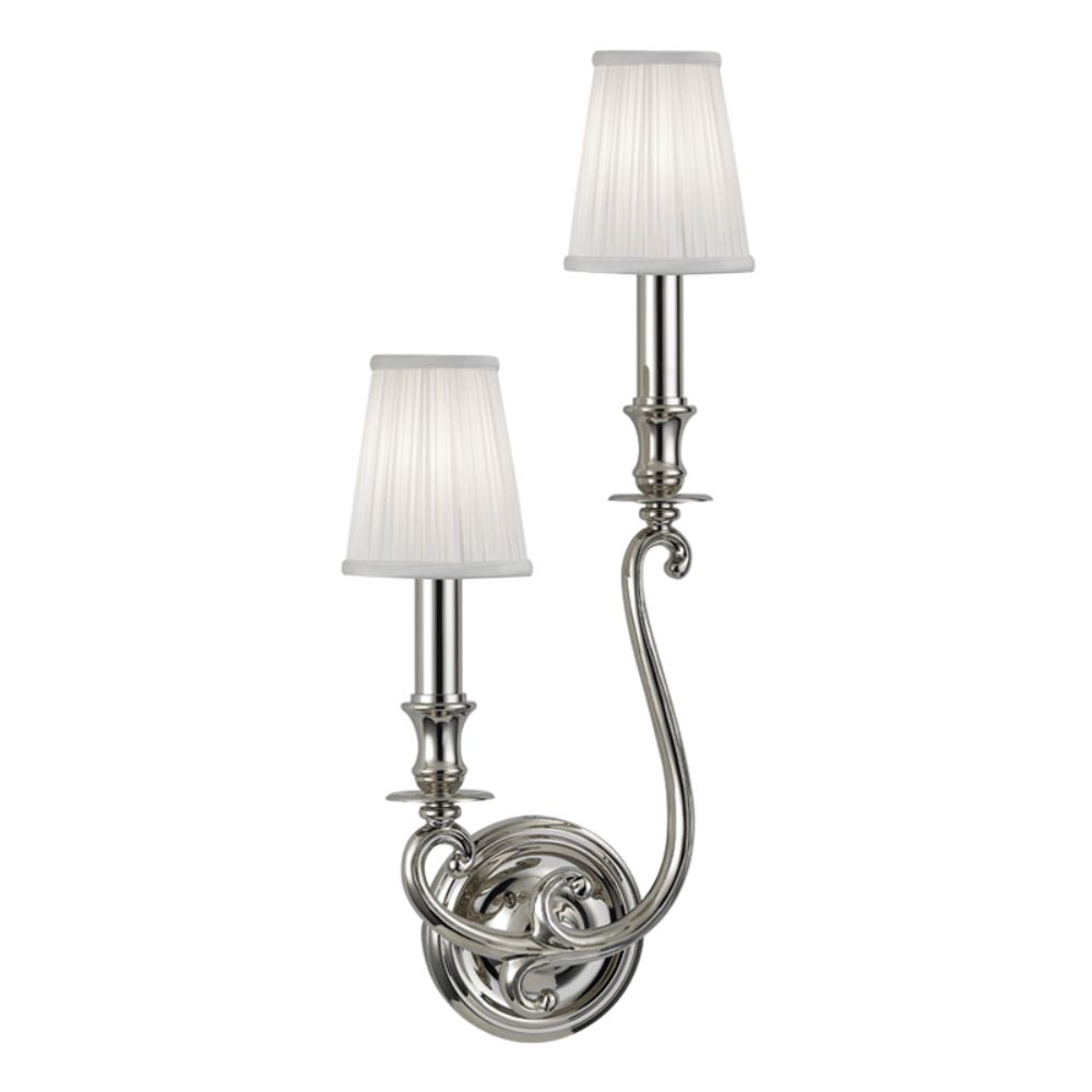 Hudson Valley 9442R-PN MEADE-WALL SCONCE in Polished Nickel