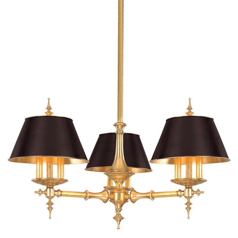 Hudson Valley Lighting 9523-AGB Cheshire 9 Light Chandelier in Aged Brass