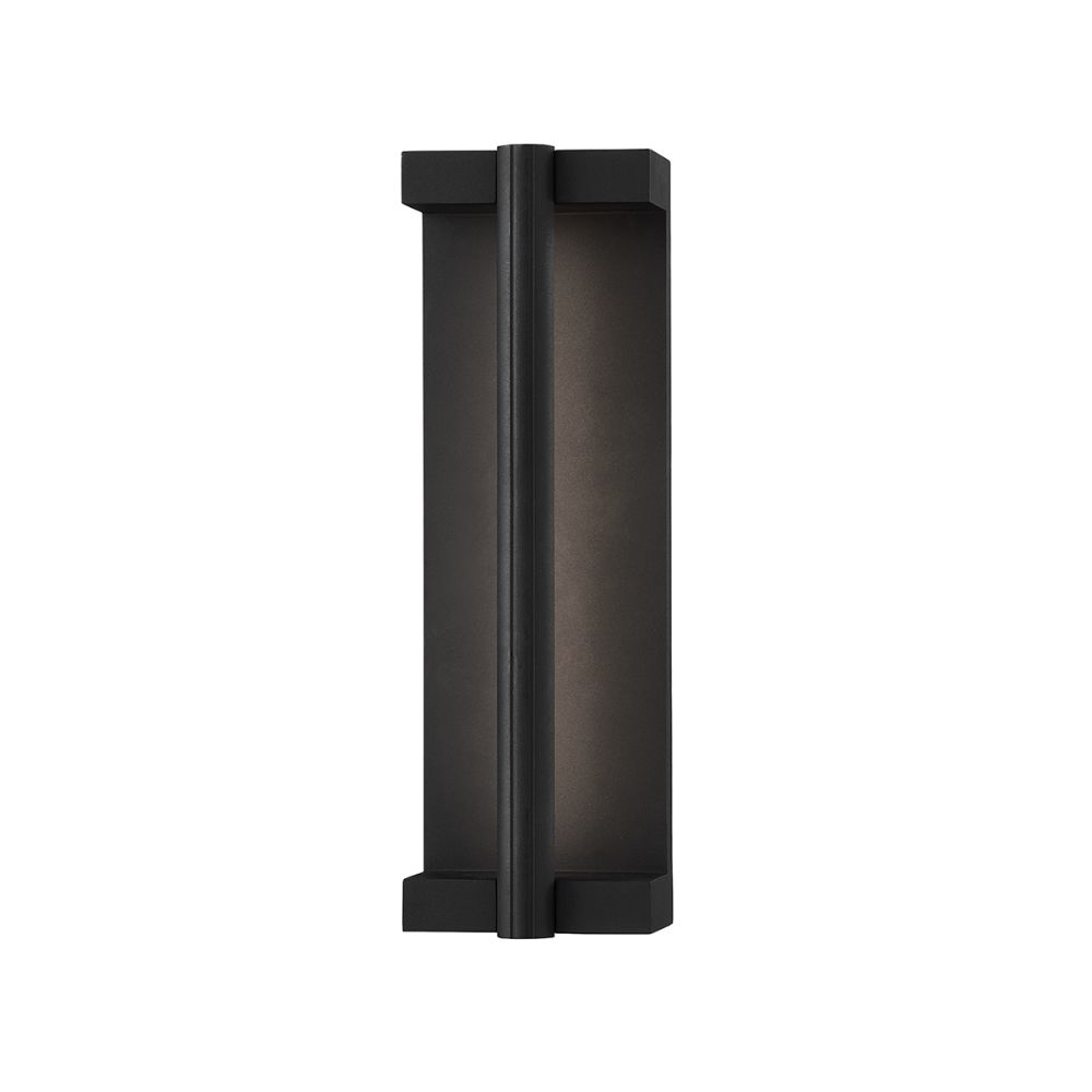 Troy Lighting B1251-TBK Calla 1 Light Small Exterior Wall Sconce in Texture Black