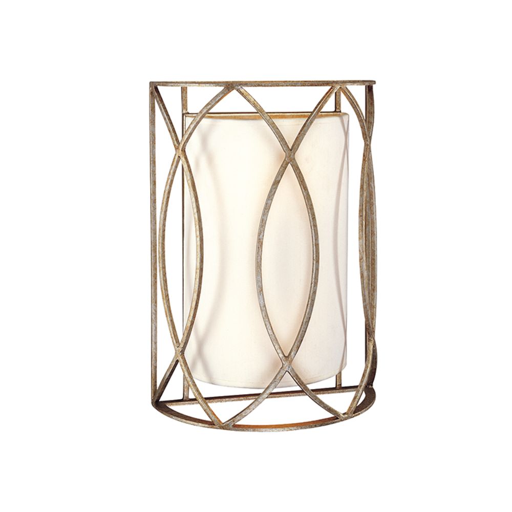Troy Lighting B1289-SG Sausalito 2 Light Wall Sconce in Silver Gold