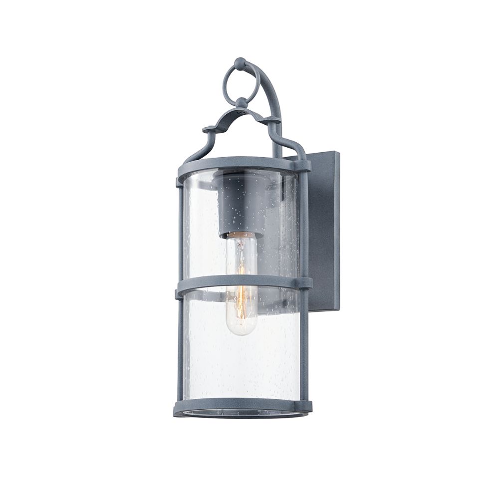 Troy Lighting B1311-WZN Burbank 1 Light Small Exterior Wall Sconce in Weathered Zinc