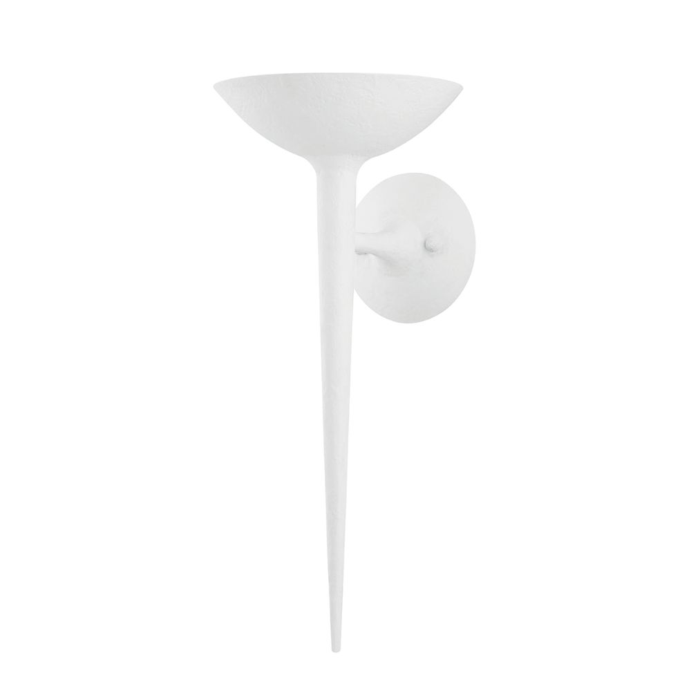 Troy B2601-GSW 1 Light Wall Sconce in Gesso White