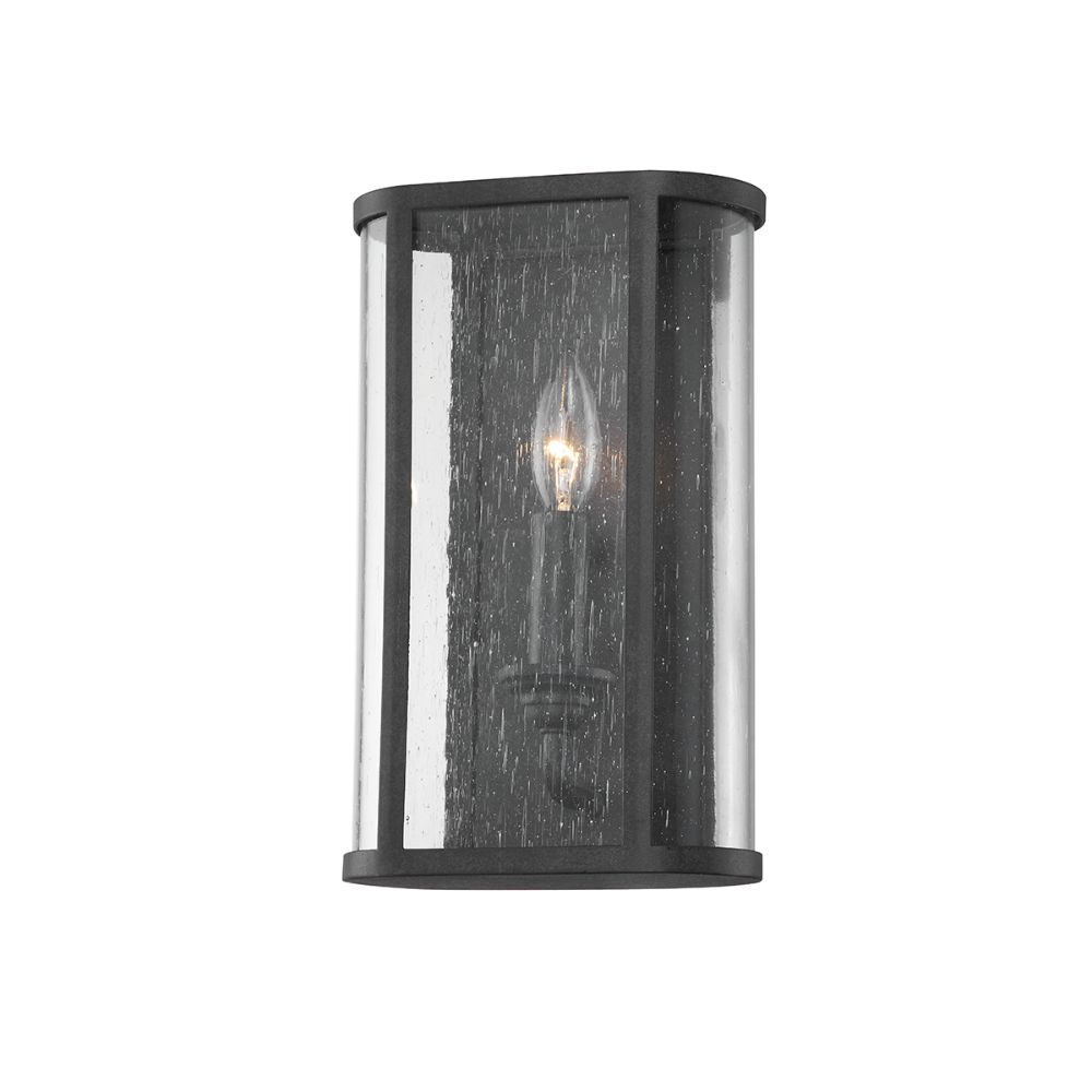 Troy Lighting B3401-frn 1 Light Small Exterior Wall Sconce In Forged Iron