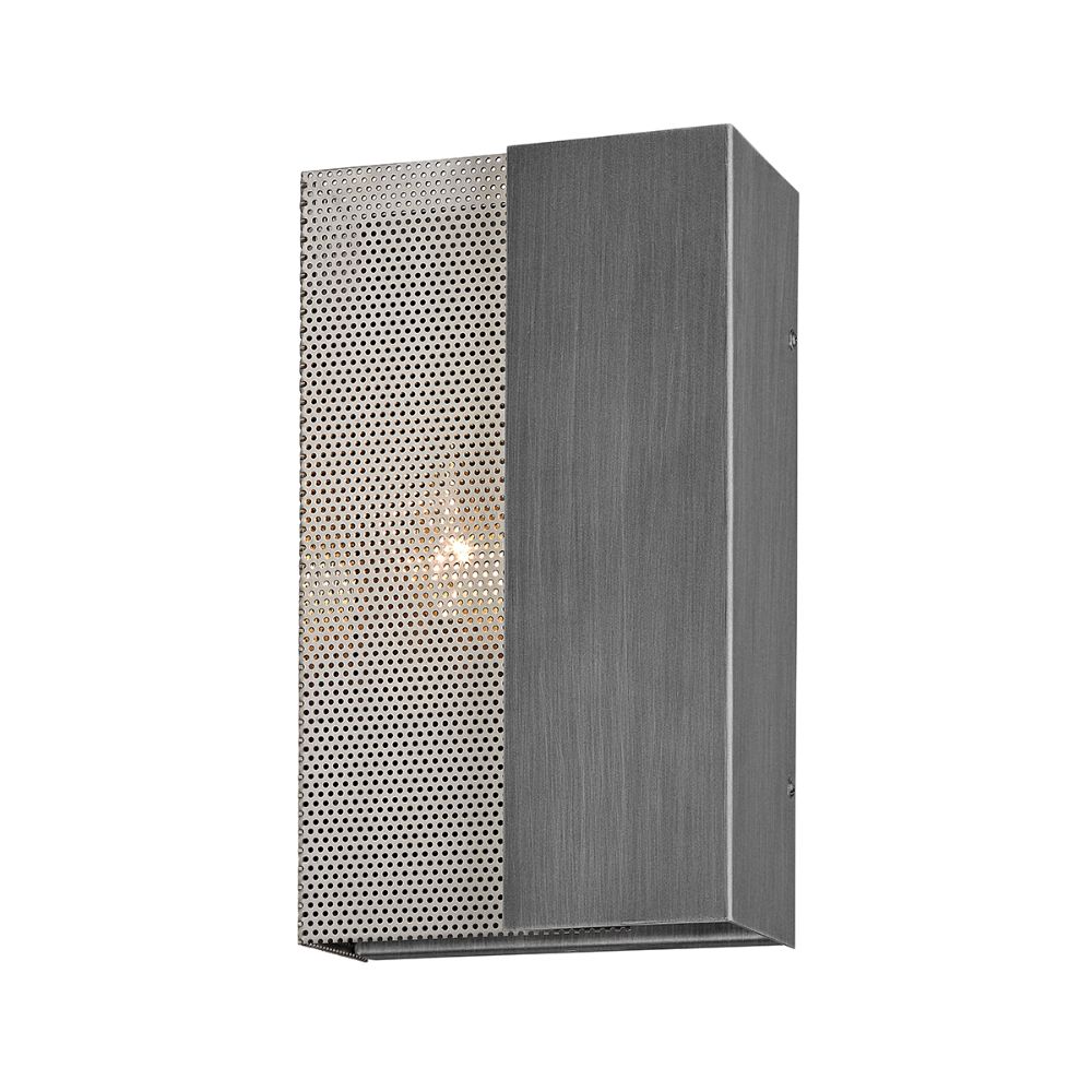 Troy Lighting B6042 Impression 2 Light Wall in Graphite And Satin Nickel