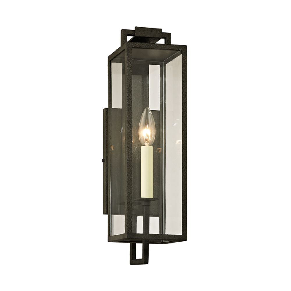 Troy Lighting B6381-FOR Beckham 1 Light Wall in Forged Iron