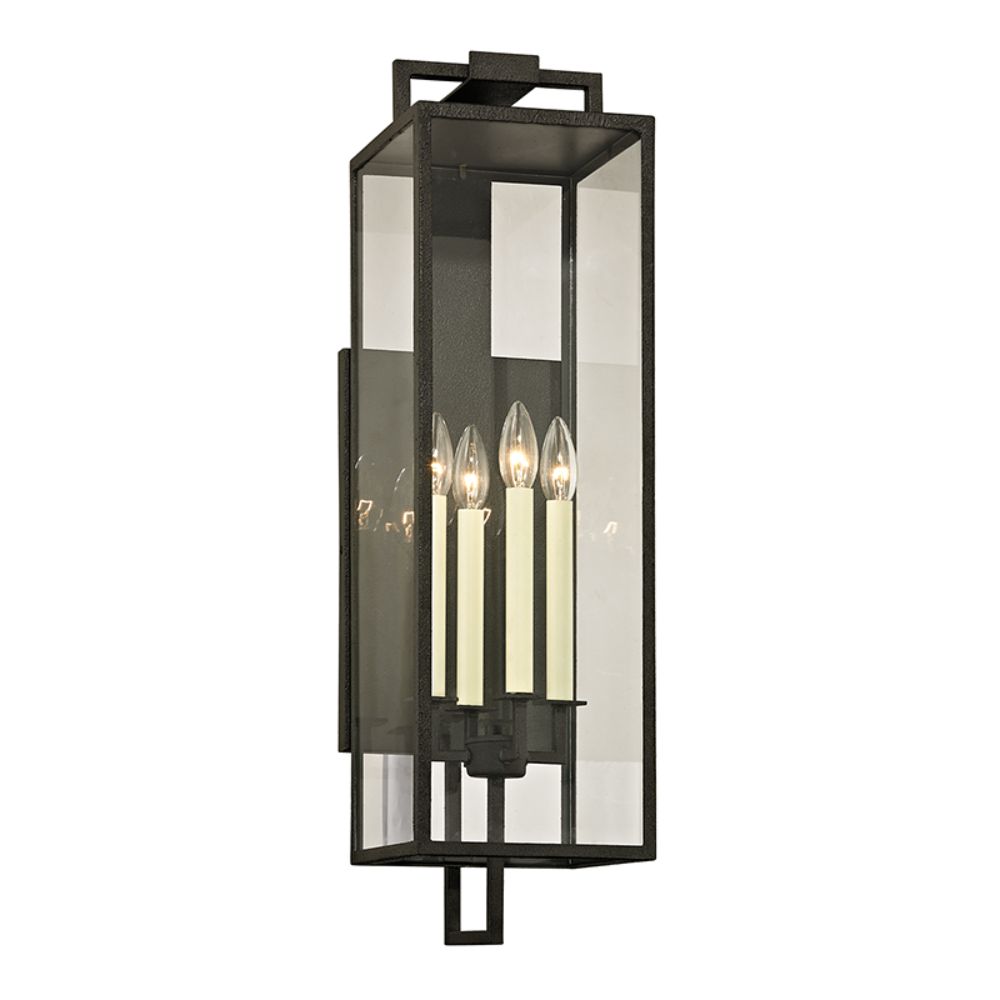 Troy Lighting B6383-FOR Beckham 4 Light Wall in Forged Iron
