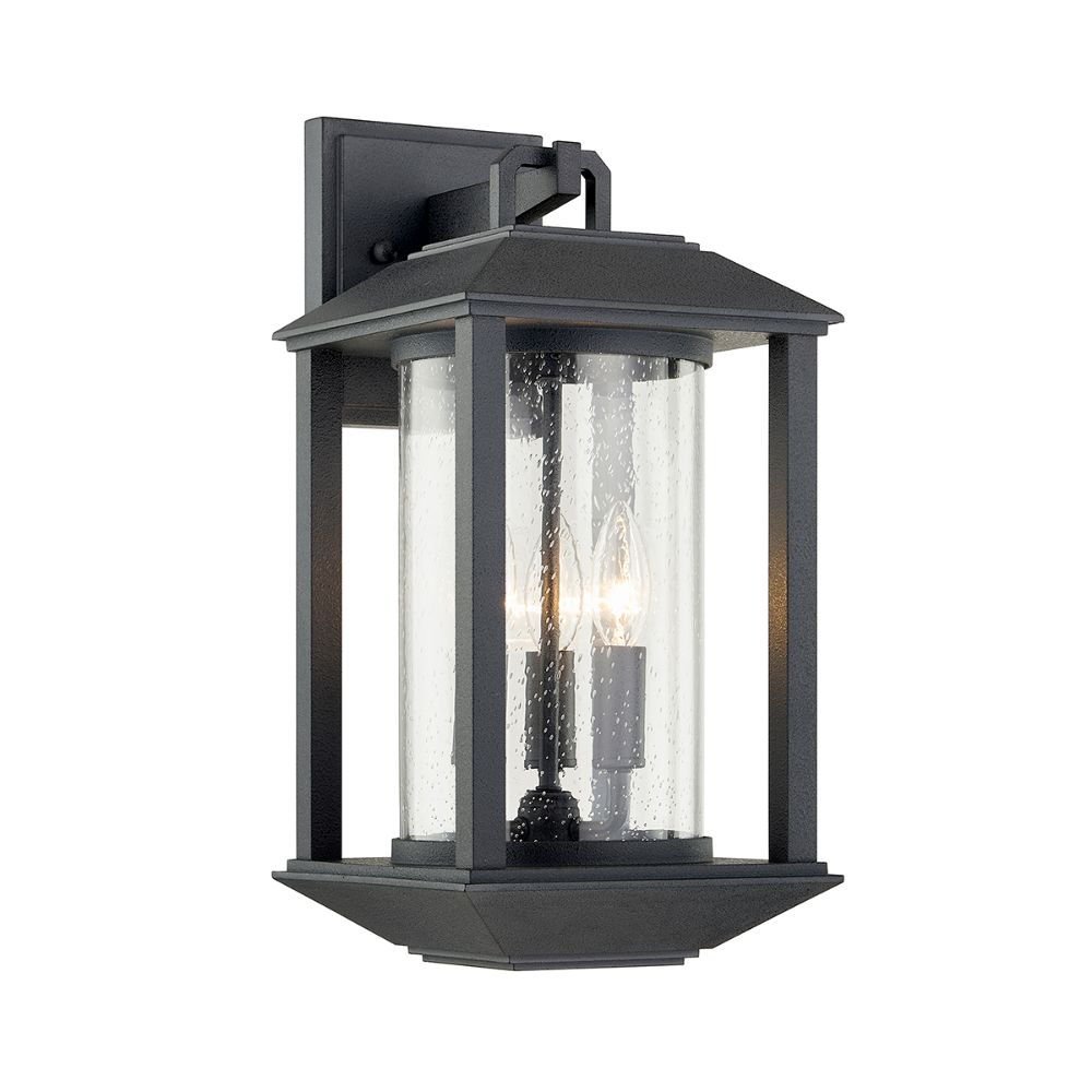 Troy Lighting B7282-FOR Mccarthy 3lt Wall in Weathered Graphite