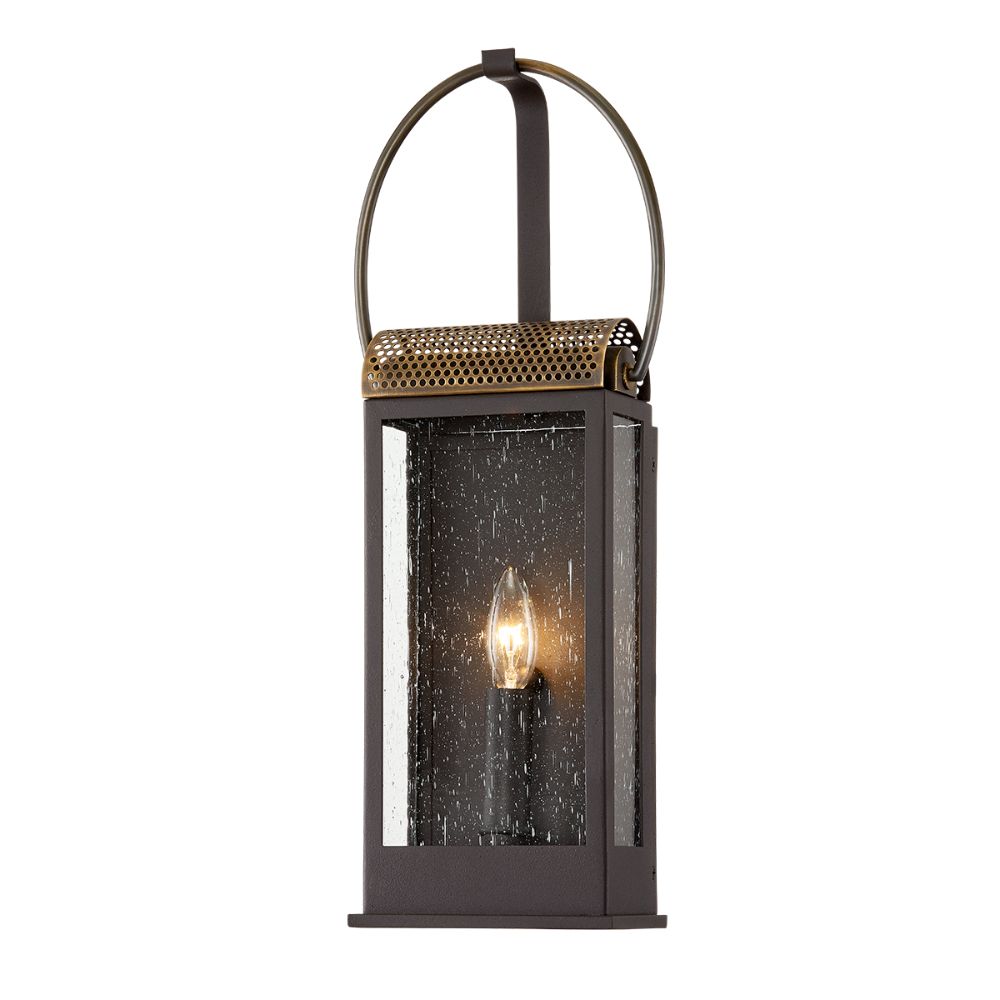 Troy Lighting B7421 Holmes 1lt Wall in Bronze And Brass
