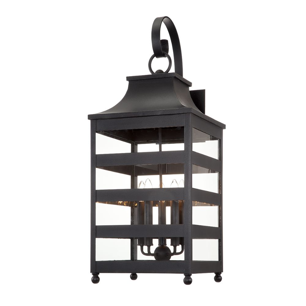 Troy Lighting B7434 Holstrom 5lt Wall in Forged Iron