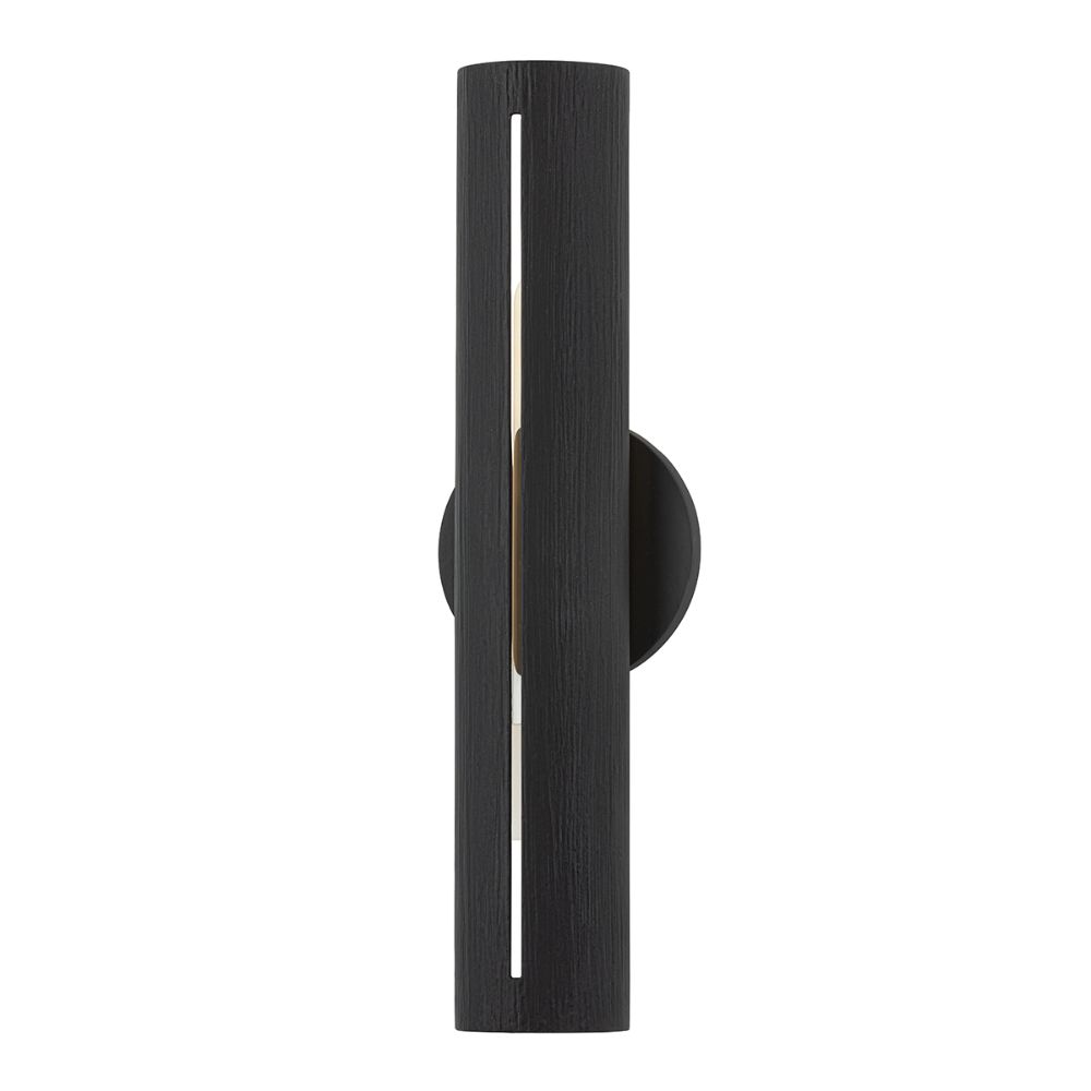 Troy Lighting B7881-TBK 1 Light A Wall Sconce in Textured Black And Soft Black Combo
