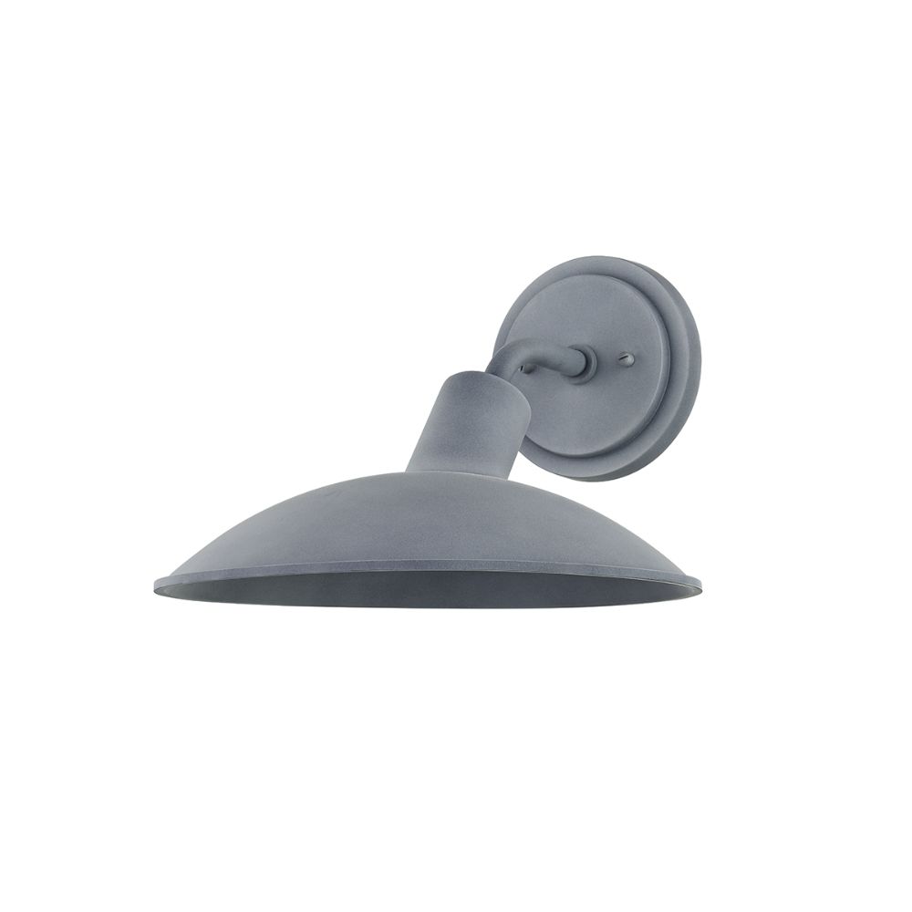 Troy Lighting B8812-WZN Otis 1 Light Small Exterior Wall Sconce in Weathered Zinc