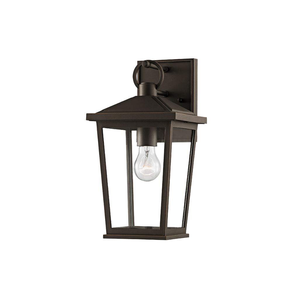 Troy Lighting B8901-TBZH Soren 1 Light Small Exterior Wall Sconce in Textured Bronze