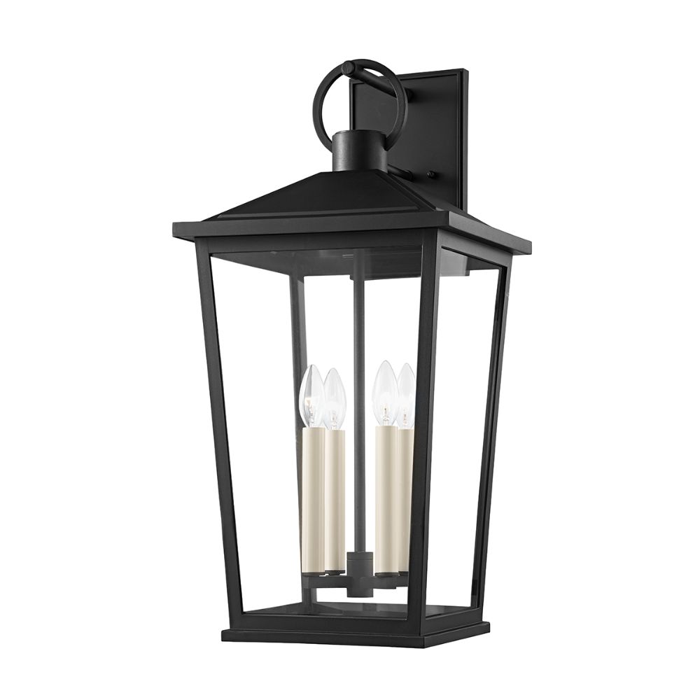 Troy Lighting B8904-TBK Soren 4 Light Extra Large Exterior Wall Sconce in Texture Black