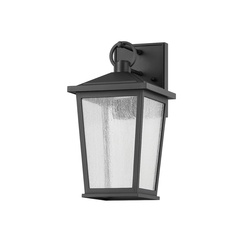 Troy Lighting B8905-TBK Chauncey 1 Light Exterior Wall Sconce In Textured Black