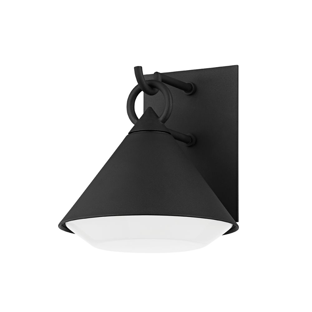 Troy Lighting B9209-TBK Catalina 1 Light Small Exterior Wall Sconce in Texture Black
