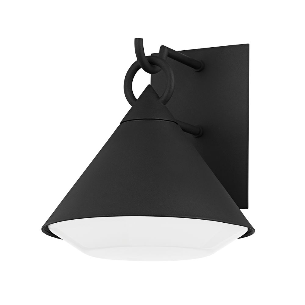 Troy Lighting B9212-TBK Catalina 1 Light Large Exterior Wall Sconce in Texture Black