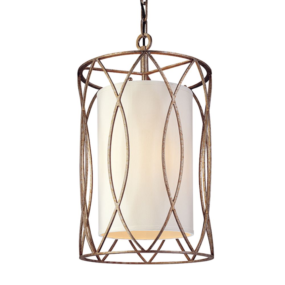 Troy Lighting F1287-SG Sausalito 3 Light Small Entry in Silver Gold