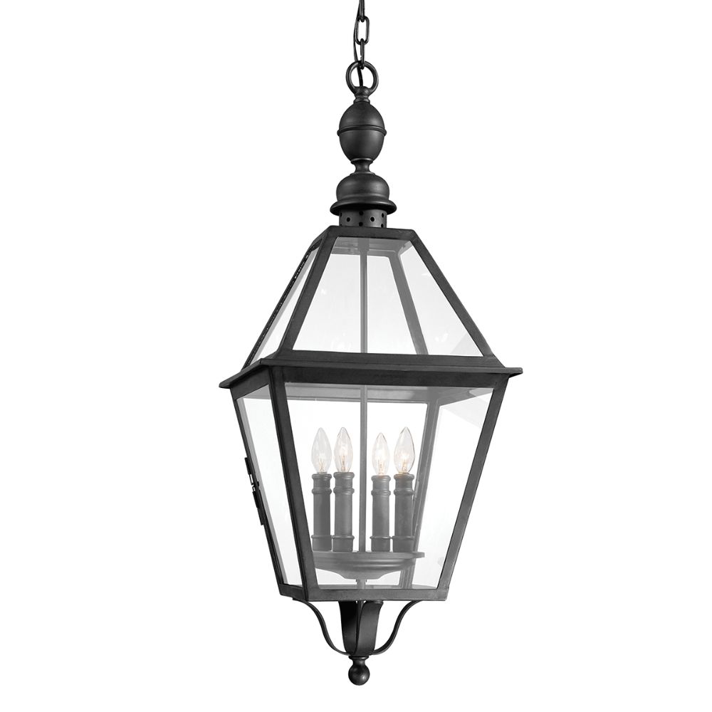 Troy Lighting F9628NB Townsend 4 Light Extra Large Hanging Lantern in Natural Bronze